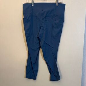 Athleta Blue 7/8 Leggings